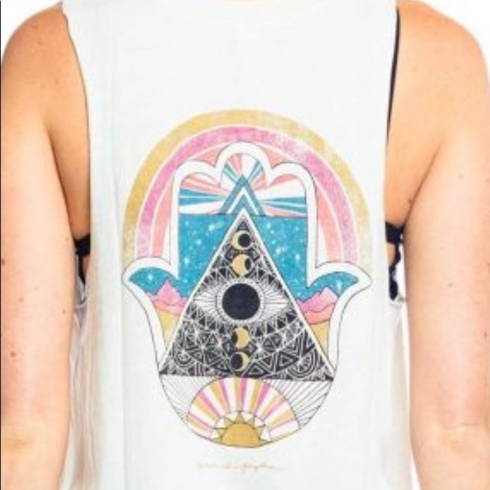 NEVER WORN/RARE SPIRITUAL GANGSTER HAMSA TANK